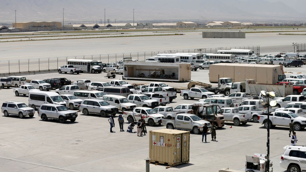 Transportation and delivery support – Bagram Operations